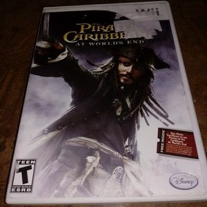Wii Pirates of the Caribbean Game
